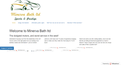 Desktop Screenshot of minervabath.com